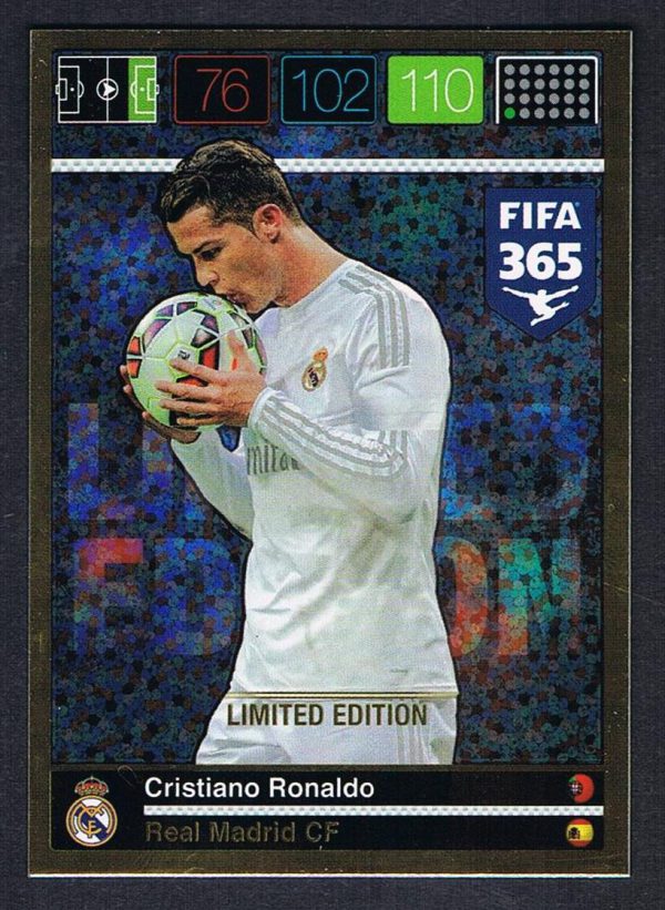 Cristiano Ronaldo Panini FIFA 365 Adrenalyn XL LIMITED EDITION