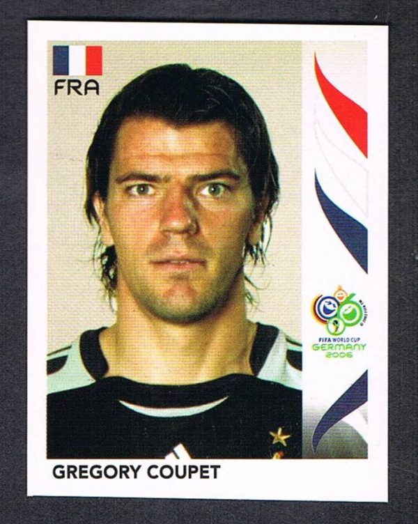 #472 Gregory Coupet Panini Germany 2006 World Cup sticker