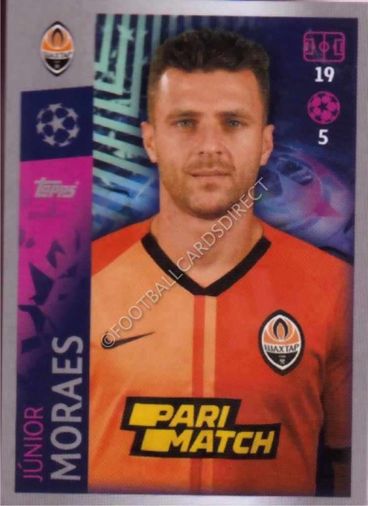 440 Junior Morales Shakhtar Donetsk Champions League Sticker 2019 20 Football Cards Direct