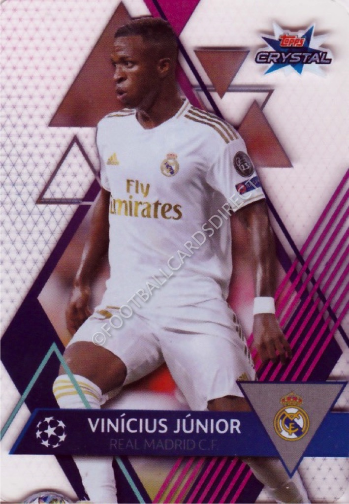 012 VINICIUS JUNIOR (REAL MADRID) CHAMPIONS LEAGUE CRYSTAL 2019-20