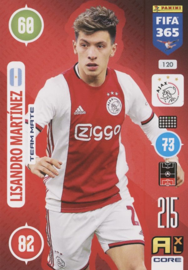 #120 LISANDRO MARTINEZ TEAM MATE (AFC AJAX) FIFA 2021