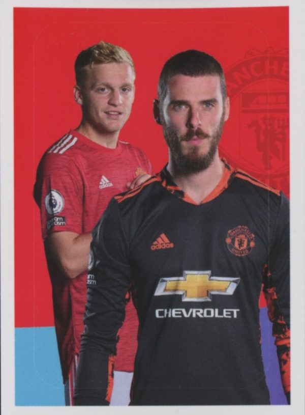 #015 CONTENTS PAGE (MANCHESTER UNITED ) PREMIER LEAGUE 2021 STICKER