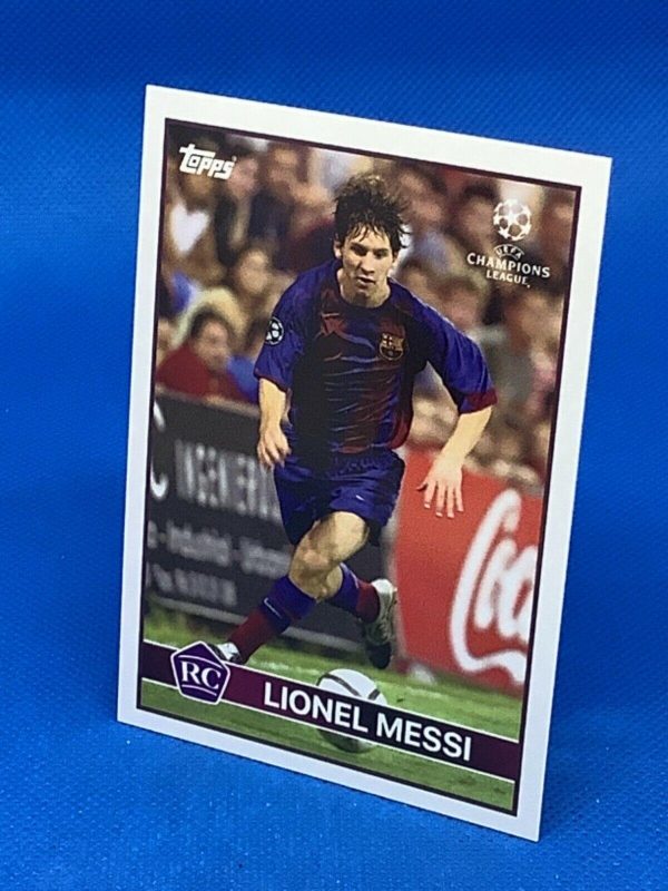 TOPPS LOST ROOKIE LIONEL MESSI FC BARCELONA