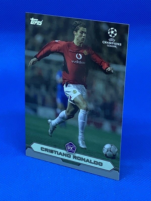 TOPPS LOST ROOKIE CRISTIANO RONALDO ,MANCHESTER UNITED