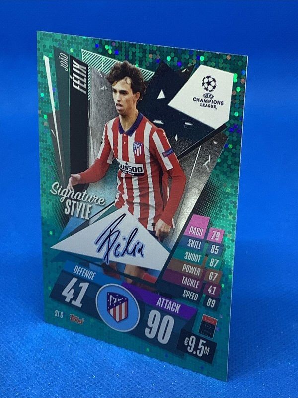 MATCH ATTAX EXTRA 2020/21 SIGNATURE STYLE JOAO FELIX ATHLETICO MADRID