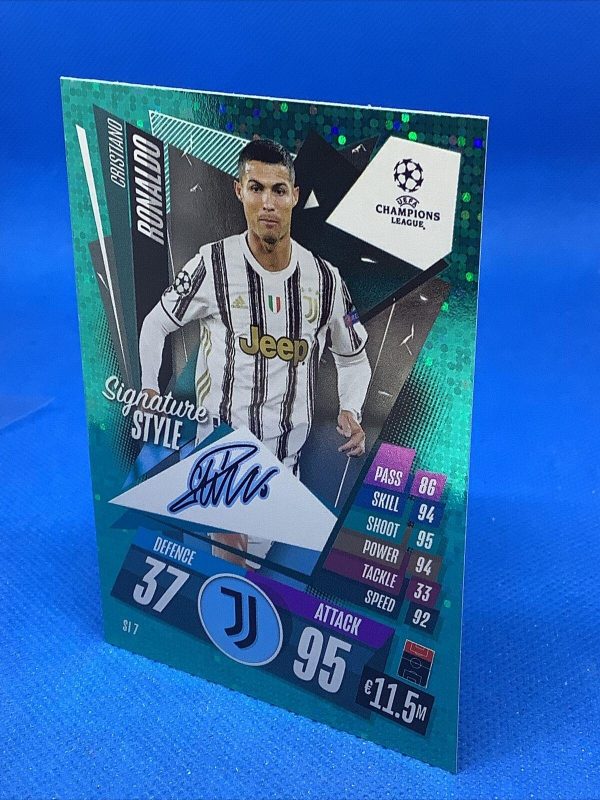 MATCH ATTAX EXTRA 2020/21 SIGNATURE STYLE CRISTIANO RONALDO JUVENTUS