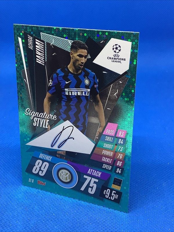 MATCH ATTAX EXTRA 2020/21 SIGNATURE STYLE ACHRAF HAKIMI INTER MILAN