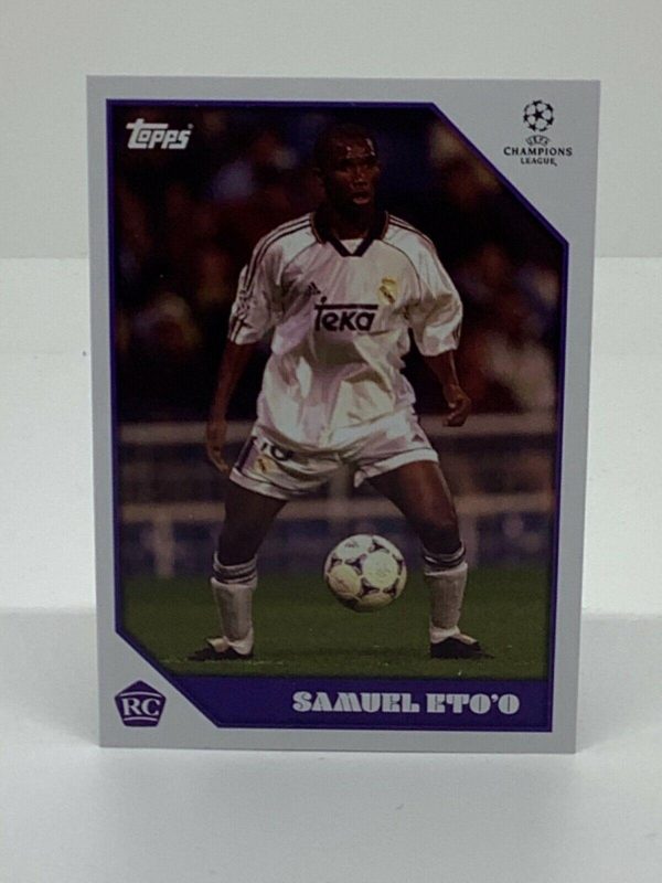 TOPPS LOST ROOKIE SAMUEL ETOO REAL MADRID