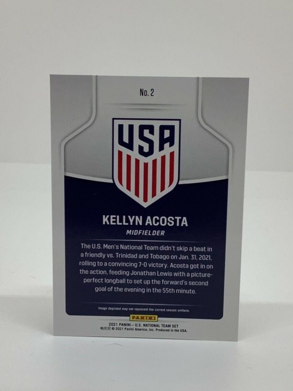 PANINI USA NATIONAL TEAM COLLECTION 2021 KELLYN ACOSTA #2 - Image 2