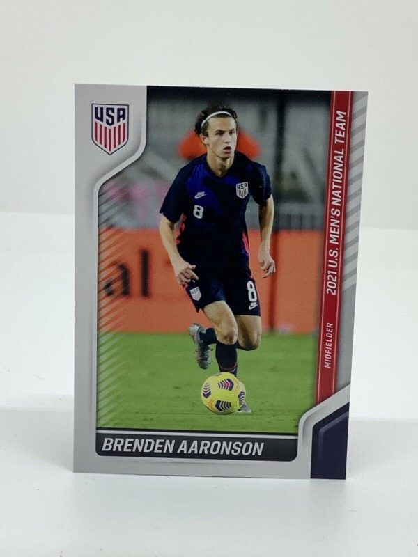 PANINI USA NATIONAL TEAM COLLECTION 2021 BRENDEN AARONSON #1