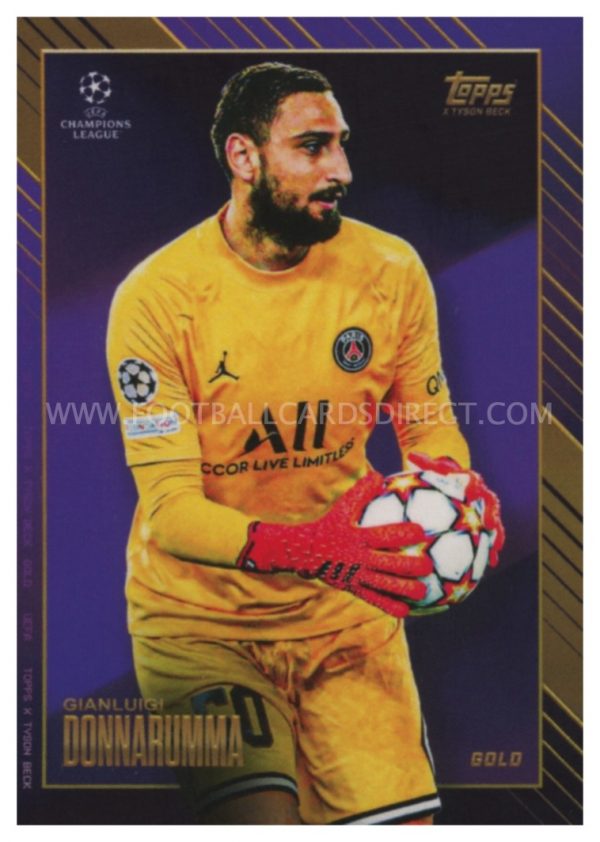 #106 GIANLUIGI DONNARUMMA (PSG)  GOLD  UCL GOLD 2021-2022