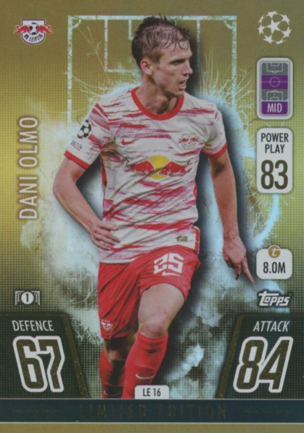 #LE016 DANI OLMO LIMITED EDITION MATCH ATTAX EXTRA 2021-2022