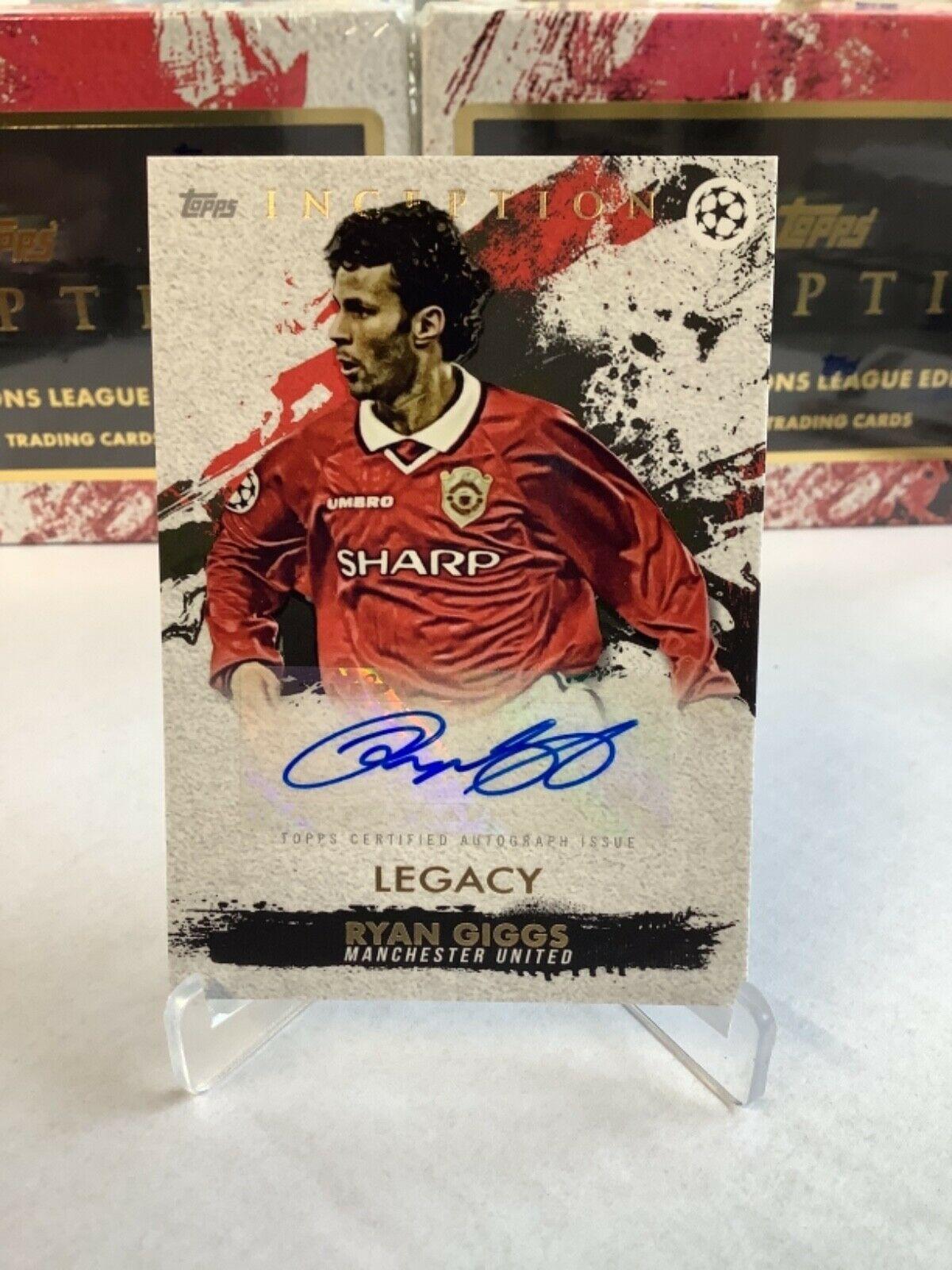 TOPPS INCEPTION 2020/21 CHAMPIONS LEAGUE RYAN GIGGS MANCHESTER UNITED AUTO  – Football Cards Direct