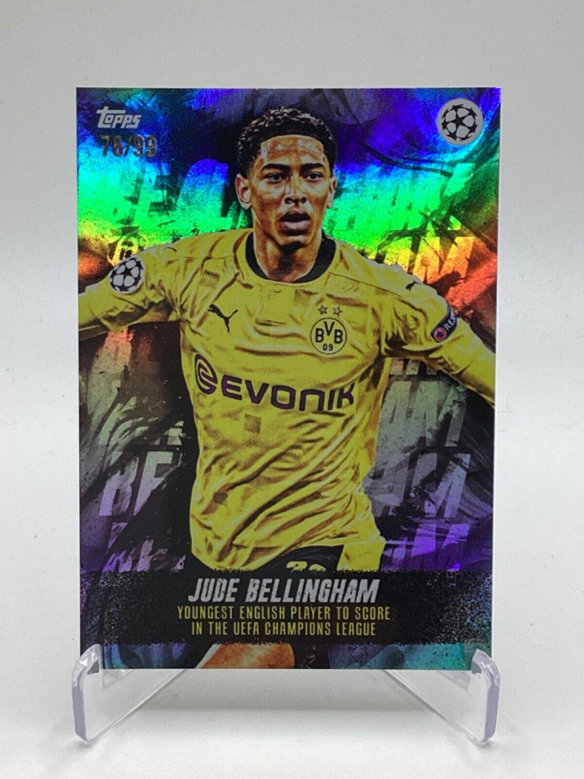 TOPPS JUDE BELLINGHAM PLATINUM SET JUDE BELLINGHAM BORUSSIA