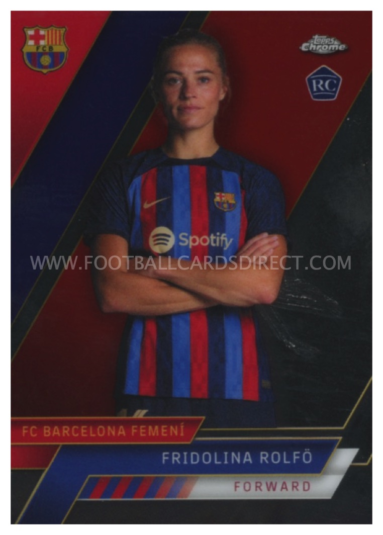 TOPPS BARCELONA CHROME 2022 - 2023 22/23 BASE CARDS